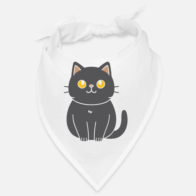 Chartreux petit chat Bandana