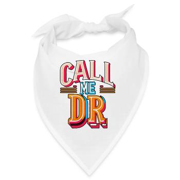 Call Me Dr 31 - Bandana - Weiß - Vorne