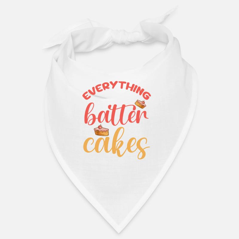Everything Is Better With Cakes Baking Bakery Bandana