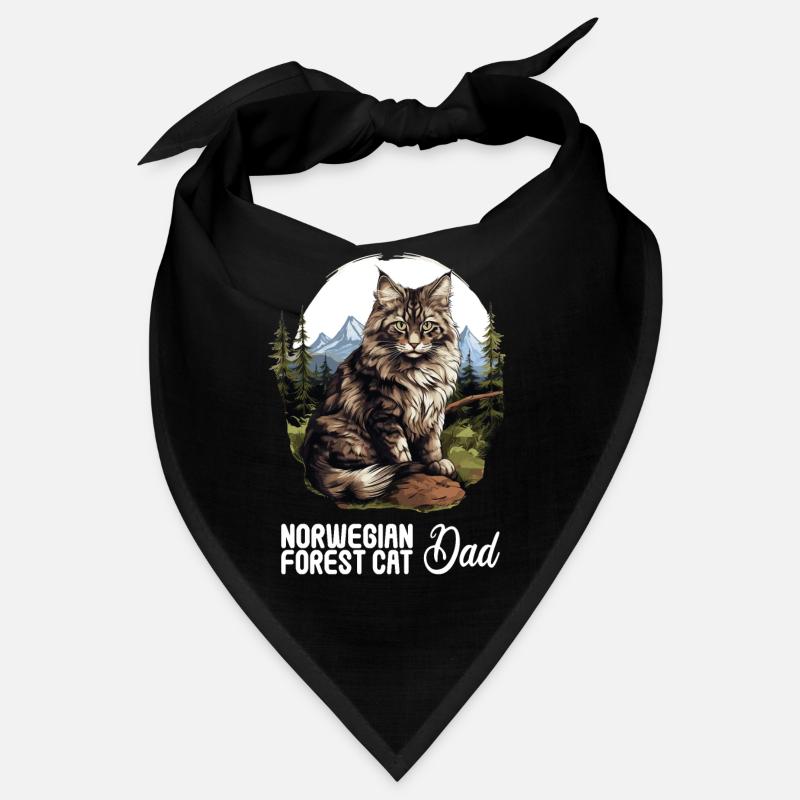 Norwegian Forest Cat Norwegische Waldkatze Bandana