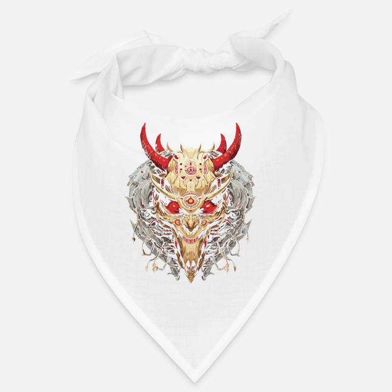 Fantasy Drache Anime Drachenkopf Mythisches Reptil Bandana