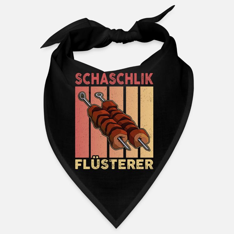 Schaschlik Flüsterer Retro Russland Fleisch Bandana