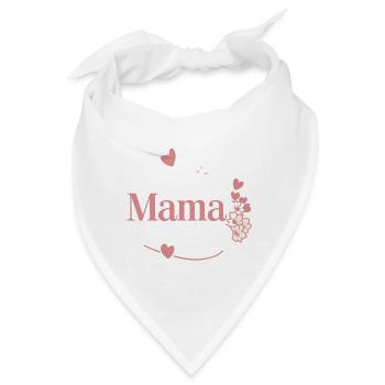 aller beste Mama der Welt - Bandana - Weiß - Vorne