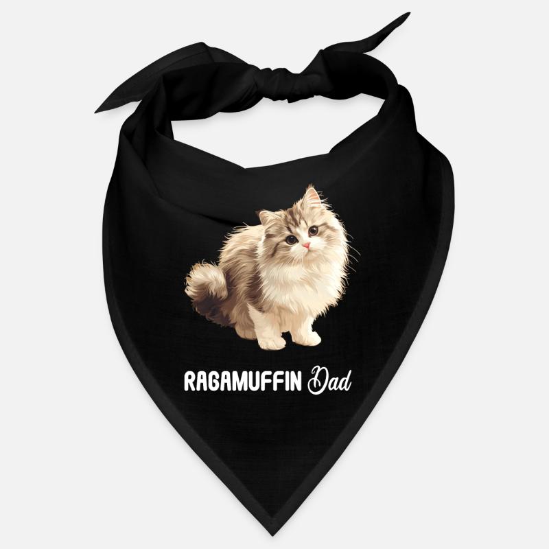 Ragamuffin Kätzchen Ragamuffin Katze Bandana