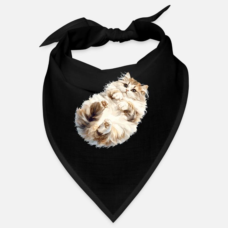 Ragamuffin Kätzchen Ragamuffin Katze Bandana