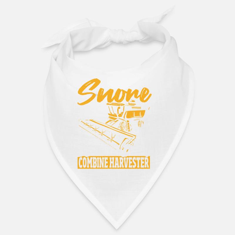 Moissonneuse-batteuse Harvest Harvest Moissonneuse-batteuse Driver Shirt Bandana