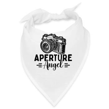 Aperture Engel - Lustige Fotografie - Bandana - Weiß - Vorne