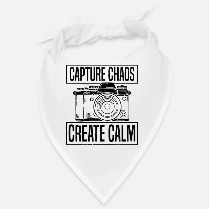 Capture Chaos Create Calm - Photography Bandana