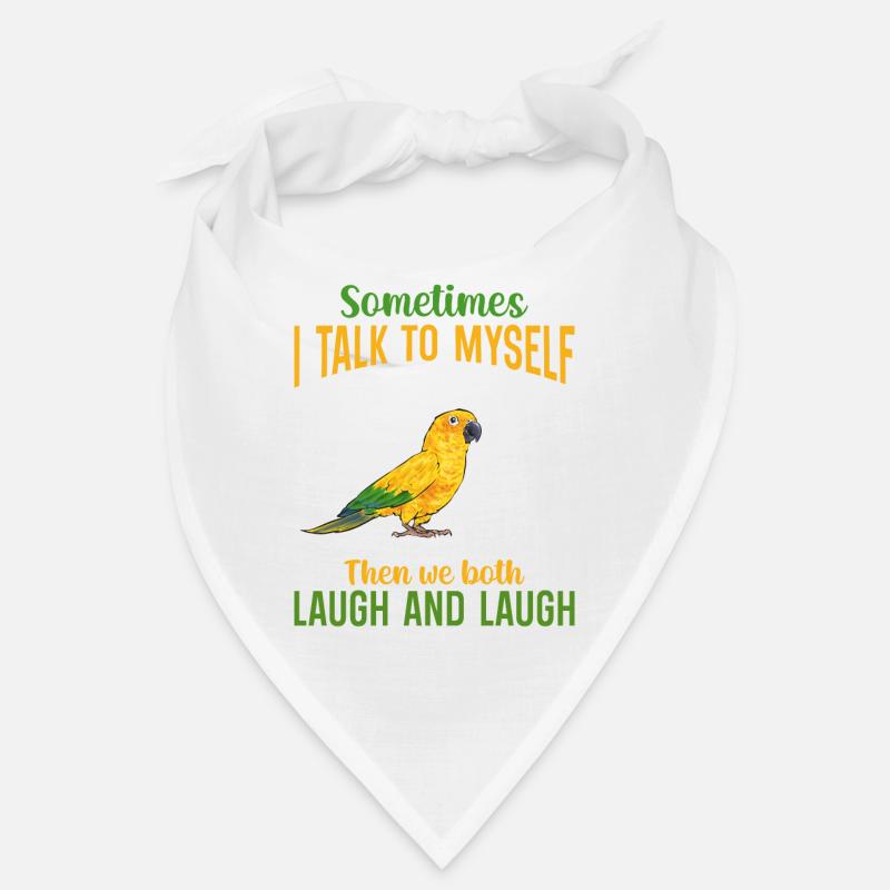 Perruche Perroquet Perruche Oiseau - Bandana - blanc