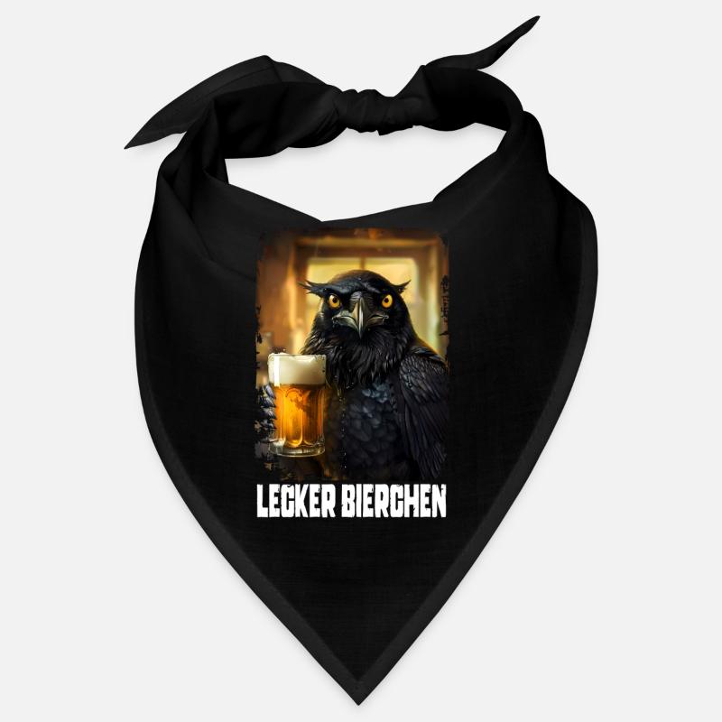Lecker Bierchen Krähe Bandana