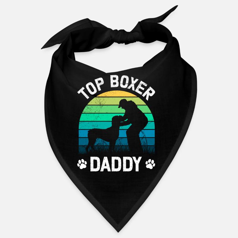German Boxer TOP BOXER DADDY Boxer Owner Bandana