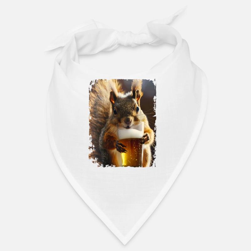 Yummy Beer Squirrel Bandana