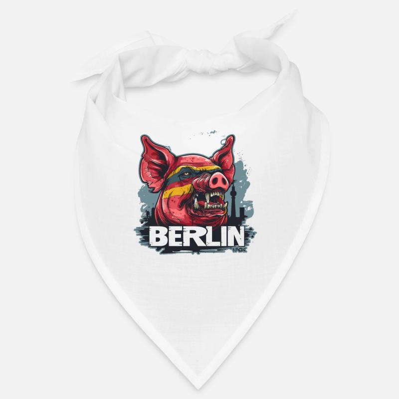 Berlin Schwein Bandana