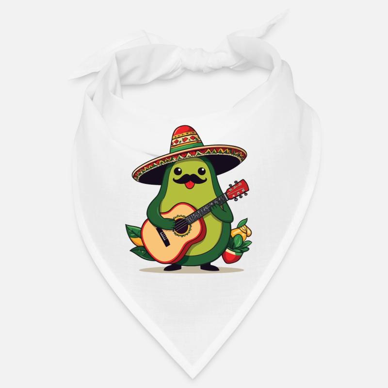 Avocat Mexicain Mariachi Guitariste Bandana