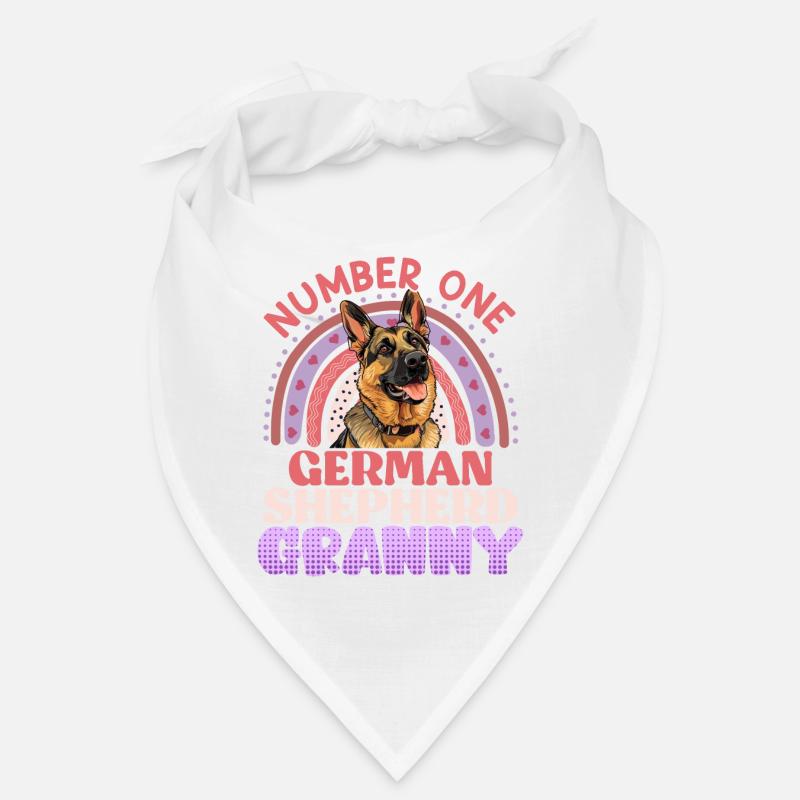 German Shepherd NUMBER ONE SHEPHERD GRANNY Bandana