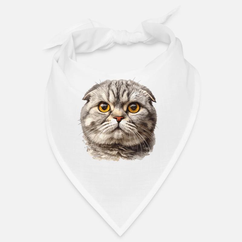 Scottish Fold Kitten Scottish Fold chat Bandana