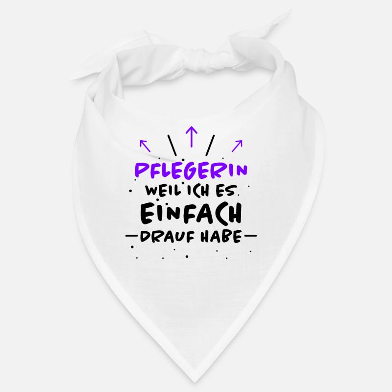 Pflegerin Spruch Pflegekraft Pflegerin Geschenk Bandana