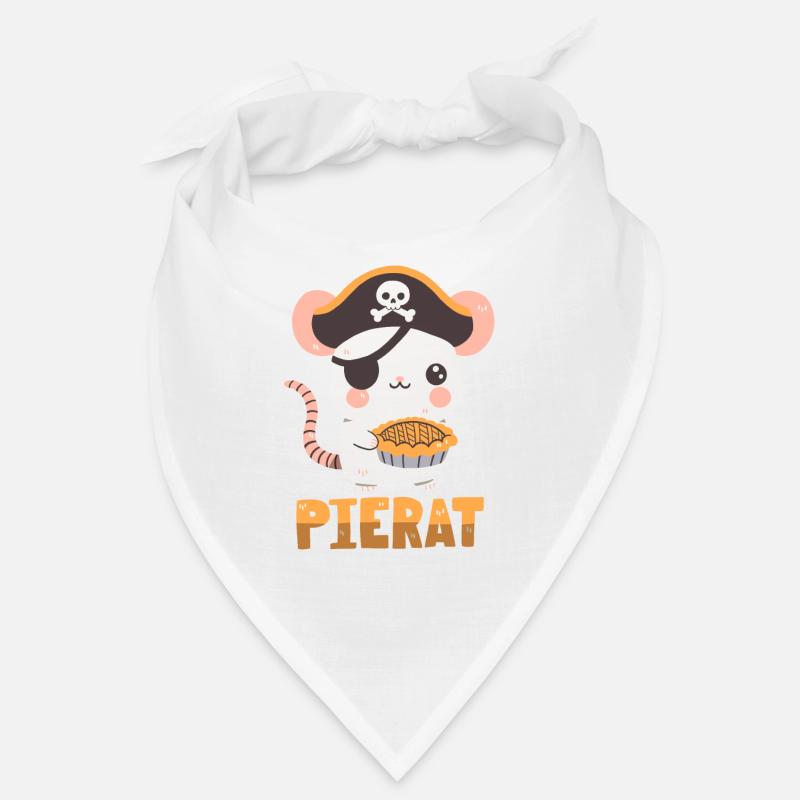 Pirate Rat with Cake Bandana