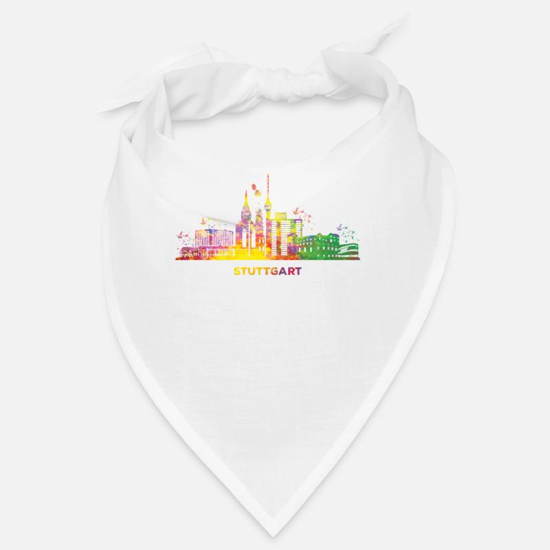Stadtbild Stuttgart Skyline Stuttgarter Bandana