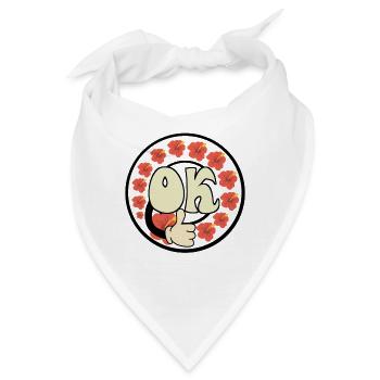 ok - Bandana - Weiß - Vorne