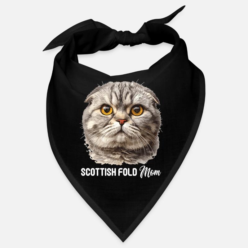 Scottish Fold Kätzchen Scottish Fold Katze Bandana