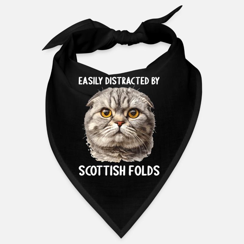 Scottish Fold Kätzchen Scottish Fold Katze Bandana