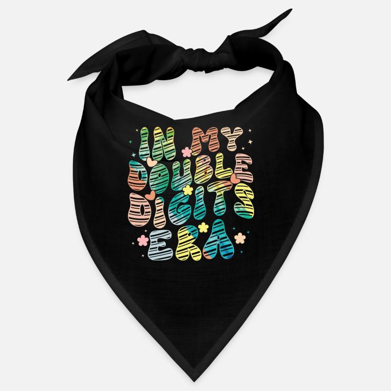 Décoration d’anniversaire à deux chiffres filles 10 Bandana
