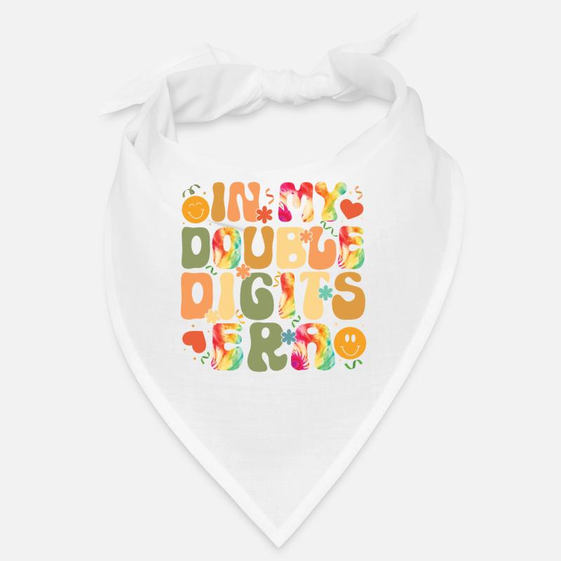 Décoration d’anniversaire à deux chiffres filles 10 Bandana