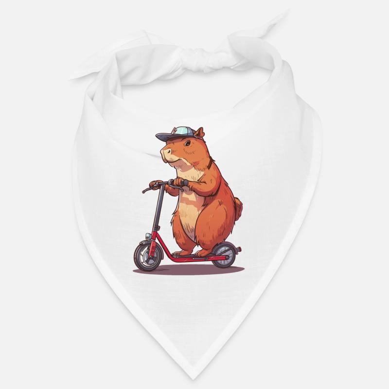 Capybara Roller Bandana