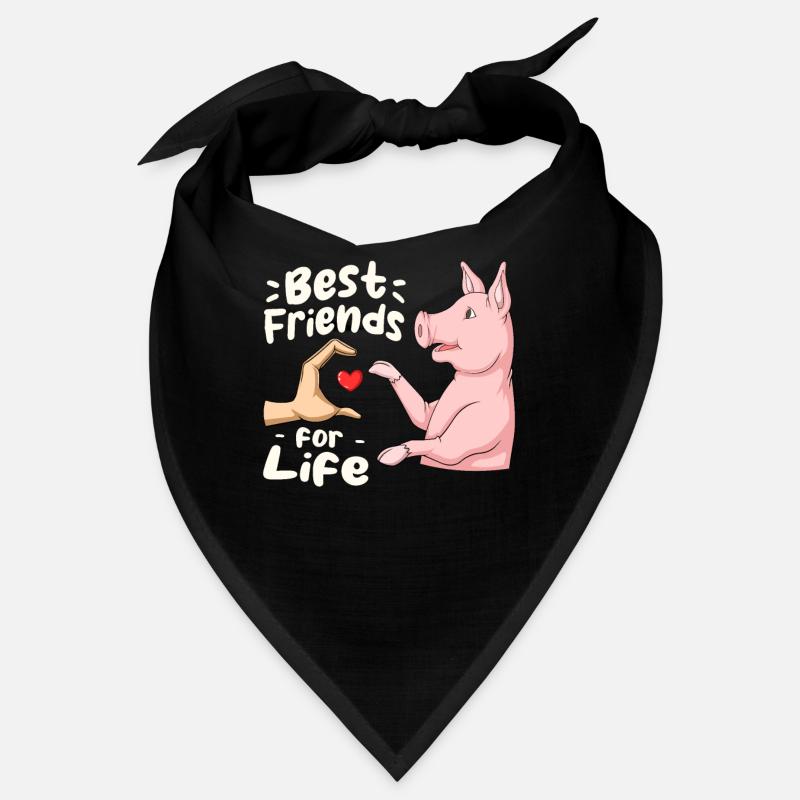 Cochon Amant Cochon Ami Cochons Bandana