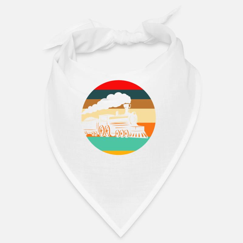 Retro Train Trains Train Spotter Bandana