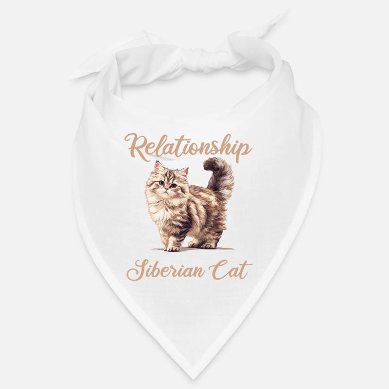 Siberian Cat Sibirische Katze Bandana