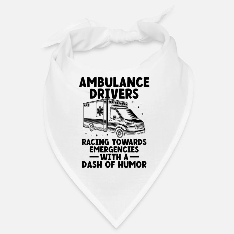 Ambulance Drivers Racing Towards Emergencies EMS D Bandana