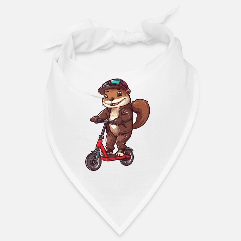 Otter Scooter Bandana