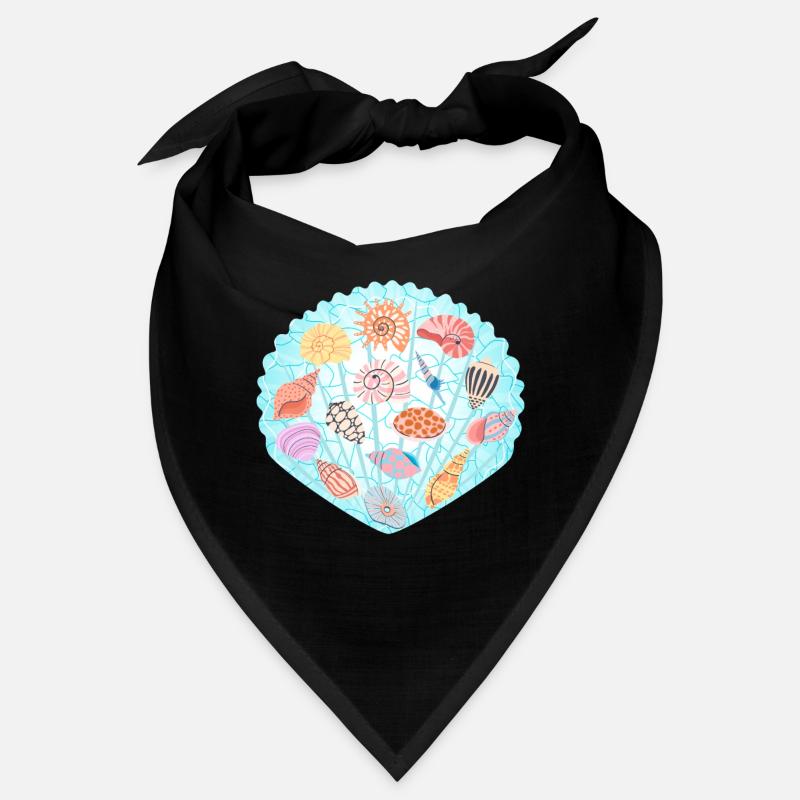 Tropical seashell Bandana