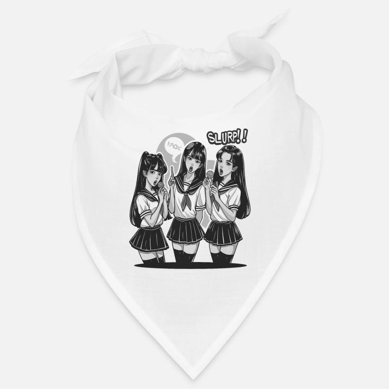 Anime Mädchen Design Bandana