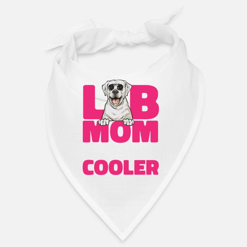 Labrador Retriever blanc Labrador Labrador blanc Bandana