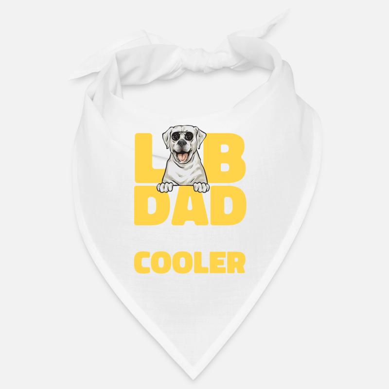 Weißer Labrador Retriever Weißer Lab Bandana