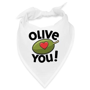 OLIVE SIE - Bandana - Weiß - Vorne