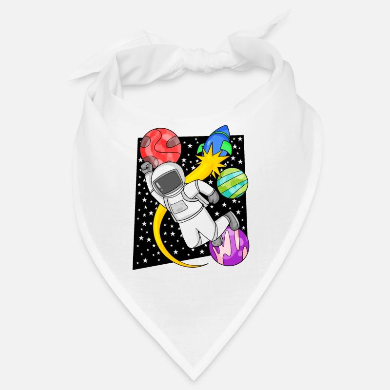 Astronaut Motif Outer Space Bandana