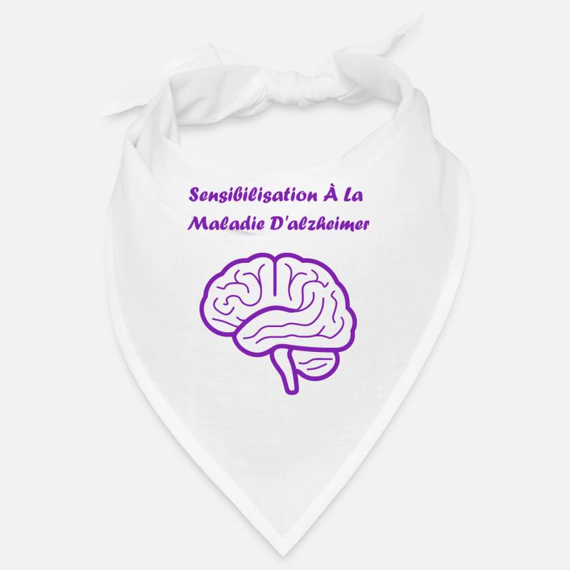Sensibilisation à la maladie d’Alzheimer Bandana