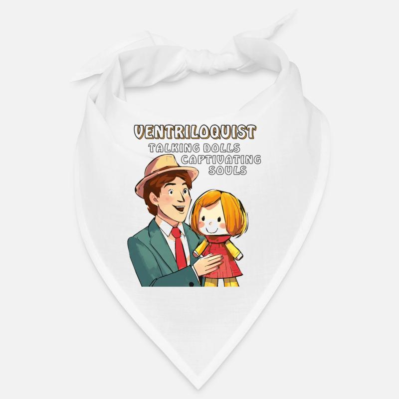 VENTRILOQUIST TALKING DOLLS CAPTIVATING SOULS Bandana