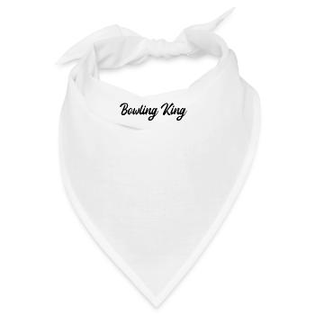 Bowling - Bowling King - Bandana - Weiß - Vorne