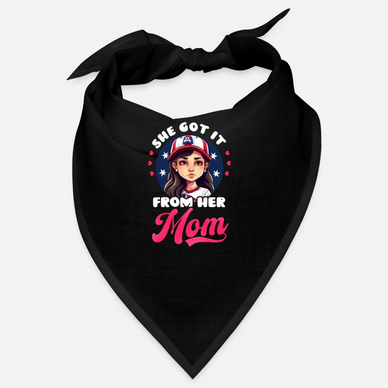 4. Juli Baseball Sie hat es von ihrer Mutter bekommen Bandana