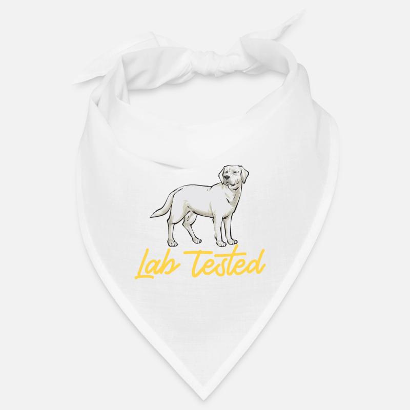 Weißer Labrador Retriever Weißer Lab Bandana