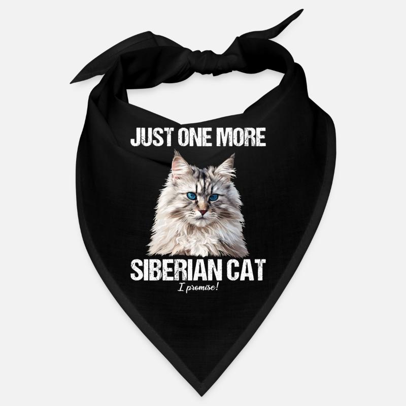 Siberian Cat Sibirische Katze Bandana