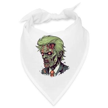 Ein bekannter Zombie Politiker - Bandana - Weiß - Vorne