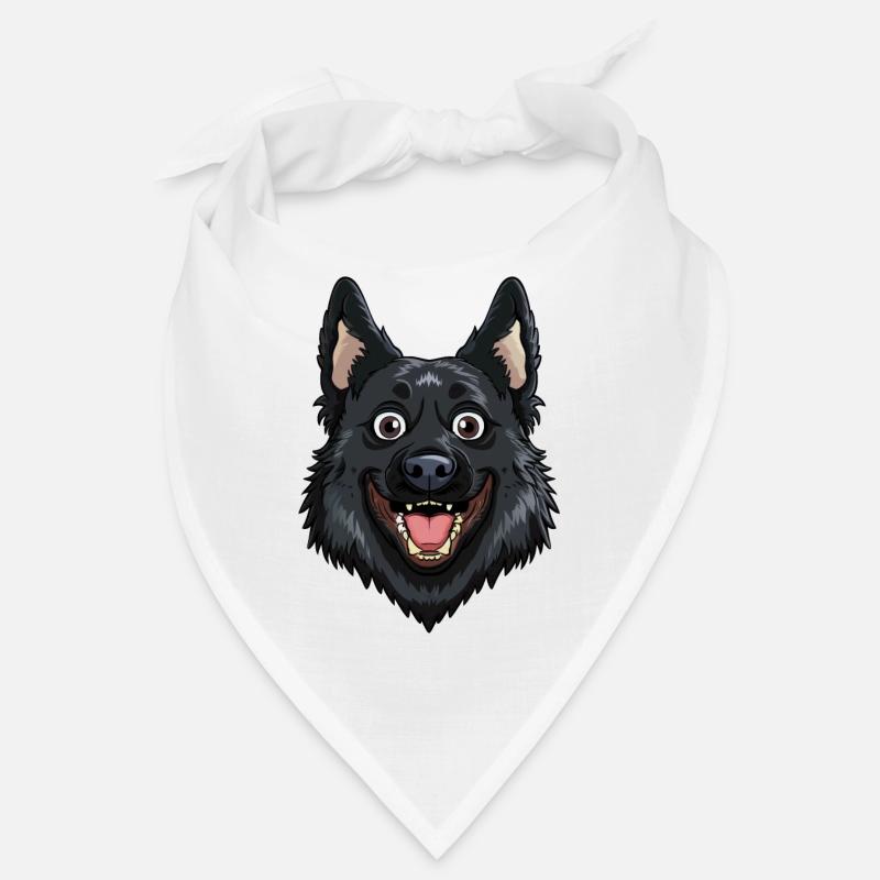 Schipperke | Cartoon Artwork Bandana