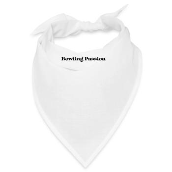 Bowling - Bowling Passion - Bandana - Weiß - Vorne