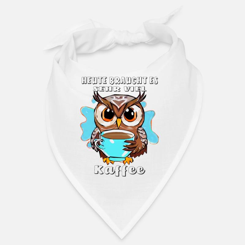CHOUETTE BEAUCOUP DE CAFÉ Bandana